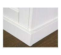 Vaisselier 4 portes pin massif focné et blanc Campanou 90 cm Blanc G