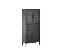 Vaisselier Design en Métal "La Paz" 160cm Noir