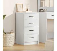 Vaisselier Meuble Rangement - vidaXL - Buffet(1 pc) - bois d'ingénierie - blanc - 40 x 41 x 75 cm@ztk28p