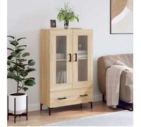 Vaisselier Meuble Rangement - vidaXL - Buffet(1 pc) - bois d'ingénierie - chêne sonoma - 69,5 x 31 x 115 cm@bjc40f