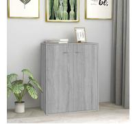 Vaisselier Meuble Rangement - vidaXL - Buffet(1 pc) - bois d'ingénierie - sonoma gris - 60 x 30 x 75 cm@xof48n