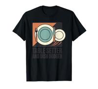 Vaisselle élégante en Porcelaine Fine T-Shirt Graphique avec Valeur