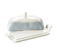 Vaisselle en céramique beurrier réutilisable avec couvercle boîte de conservation du fromage plateau rangement ménager collation Pour La Cuisine