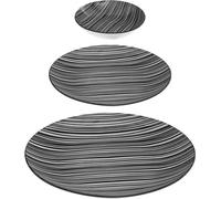 Vaisselle en porcelaine Secret de Gourmet Bohemia Zèbre (18 pièces)