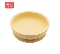 Vaisselle En Silicone Pour Bébé, Bol D'alimentation Pour Bébé, Cuillère De Qualité Alimentaire, Articles Pour Bébé, Vaisselle D'apprentissage, Assiettes, 3 Pièces/Ensemble