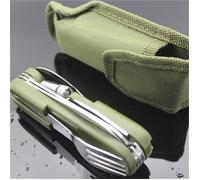 Vaisselle extérieure - SODIAL - Camping - Acier inoxydable - Pliable - Avec LED