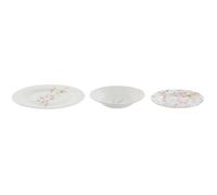 Vaisselle - HOME ESPRIT - Set de 18 pièces - Porcelaine - Multicolore - 27 x 27 cm