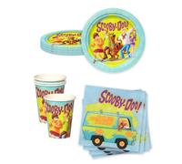 Vaisselle jetable - Kit anniversaire vaisselle jetable Scooby-Doo