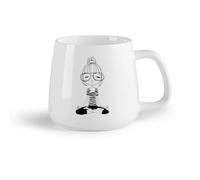 Vajilla de Cerámica para Hogar Yoga Meditación Adolescente Zen （14oz/400ml） El mejor regalo para una bebida matutina, bodas, cumpleaños, regalos para mujeres, Día del Padre, madres, niñas y niños