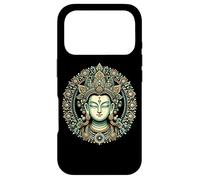 Vajrayana Green Tara Goddess Bouddhisme Tibétain Coque pour iPhone 17 Pro