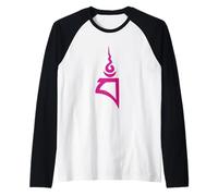 Vajrayogini Buddhist Meditation Dharma Tibet BAM Yoga Symbol Manche Raglan
