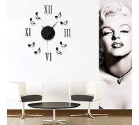 Vakind® Chic 3D Grande Horloge Murale DIY