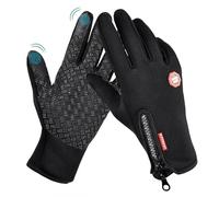 VAKKI Gants de Cyclisme Thermiques à écran Tactile étanches Gants d'hiver réglables pour Cyclisme, Conduite, Camping, randonnée, pêche