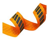 Vakorise Ruban réfléchissant bandes de ruban à coudre multicolore 2 cm x 50 mètres(Orange)