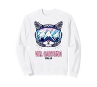 Val Gardena Masque de Ski pour Chat Panorama de Montagne Sweatshirt