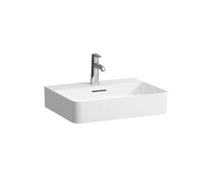 Val lavabo 55x42 perce un trou, ss tp blanc - LAUFEN H8102824001111