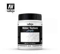 VAL26.201 - Texture eau transparente 200ml - Vallejo - Autres