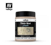 VAL26.810 - Texture boue marron clair 200ml - Vallejo - Autres