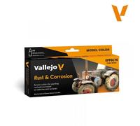 Createx Vallejo Set Model Color 70262 Rust & Corrossion par Chema Cabrero – 8x18 ml