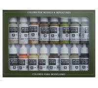 (VAL70141) - AV Vallejo Model Color Set - Earthtones (x16)