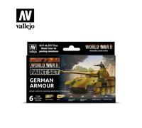 (VAL70205) - AV Vallejo Model Color Set - WWII German Armour (6)