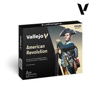 (VAL70259) - AV Vallejo Model Color Set - American Revolution (16)