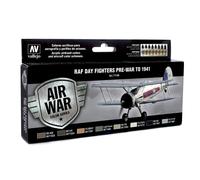 (VAL71149) - AV Vallejo Model Air Set - RAF & FAA Day Fighter Pre War