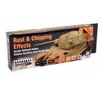 (VAL71186) - AV Vallejo Model Air Set - Rust and Chipping Effects