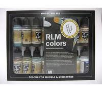 (VAL71193) - AV Vallejo Model Air Set - RLM Complete(15 x RLM )