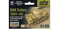 (VAL71207) - AV Vallejo Model Air Set - DAK Colors 1941-1944