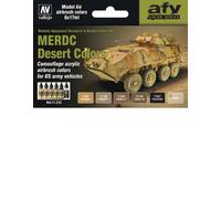 (VAL71212) - AV Vallejo Model Air Set - US MERDC Desert Colors