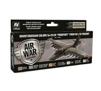 (VAL71603) - AV Vallejo Model Air Set - Soviet Su-25 Frogfoot 80's On