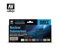 (VAL71611) - AV Vallejo Model Air Set - Nuclear Submarines (8)