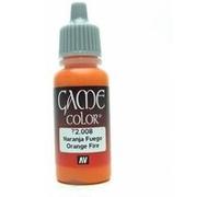 VAL72008 - Game Color - Orange Fire - Modélisation plastique Peintures Orange G