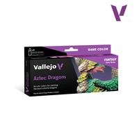 (VAL72195) - AV Vallejo Game Color Set - Aztec Dragons (x8)