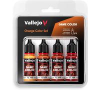 (VAL72381) - AV Vallejo Game Color Set - Orange Colors (x4)