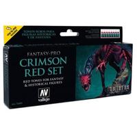 (VAL74103) - AV Vallejo Fantasy Set - Crimson Red Set (8)