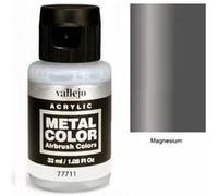 VAL77711 - Metal Color - Magnesium 32ml - Modélisation plastique Peintures G
