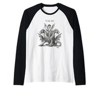 Valac Dragon Cavalier de l'Ars Goetia Manche Raglan