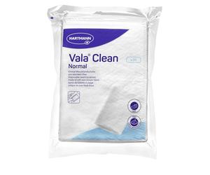 ValaClean normal Gants de Toilette Non Tissés Jetables | 50 unités, pour la toilette corporelle, ultra doux, résistants