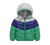 Valcatch Enfants Veste à capuche Garçons Filles à manches longues Patchwork Couleur Vestes coupe-vent Automne Hiver Manteaux chauds Enfants Mode École Casual Sport Wear 6 7 8 9 10 11 12 13 T