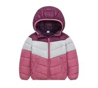 Valcatch Enfants Veste à capuche Garçons Filles à manches longues Patchwork Couleur Vestes coupe-vent Automne Hiver Manteaux chauds Enfants Mode École Casual Sport Wear 6 7 8 9 10 11 12 13 T