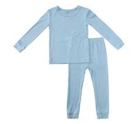Valcatch Garçons Filles Pyjama Ensemble Enfants 2 Pièces Long Johns Haut à Manches Longues et Pantalon Dessin Animé Imprimé Vêtements De Nuit Ensemble De sous-Vêtements