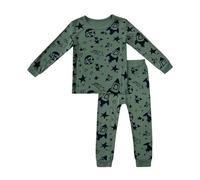 Valcatch Garçons Filles Pyjama Ensemble Enfants 2 Pièces Long Johns Haut à Manches Longues et Pantalon Dessin Animé Imprimé Vêtements De Nuit Ensemble De sous-Vêtements