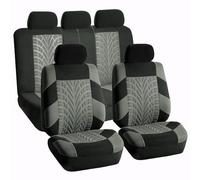 VALCLA Housse Siege Voiture pour Renault Kadjar 2015 2016 2017 2018 2019 2020 2021 2022, Lot de 9 Avant Arrière Coussins Couvre Confortable Respirant Imperméable Protections Accessoires,B Grey