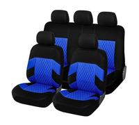 Valcla Housse Siege Voiture pour Toyota Yaris I, II, III (1999-2019), Avant Arrière Tissu Coussins Couvre Respirant Confortable Durable Siege Protections Accessoires,B Blue
