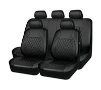 VALCLA Housses Siège Voiture pour Ford Ecosport 2018-2022 - 5 Places Housse Siège Voiture Universel Imperméable Antidérapant, Couvre-sièges Résistants,A Black