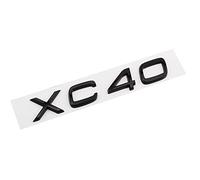 VALCLA Logo Emblème Badge pour Volvo XC40 XC60 XC90, Emblème Tronc Latéral Grille Logo Badge Autocollant, Voiture Avant Pare-Chocs Arrière Tronc Emblème Autocollant,B