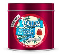 Valda Gommes Sans Sucres Fruits Rouges Adoucit La Gorge 140g Gummies 140 g