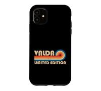 Valda Retro 70s 80s Sunset Stripe Coque pour iPhone 11